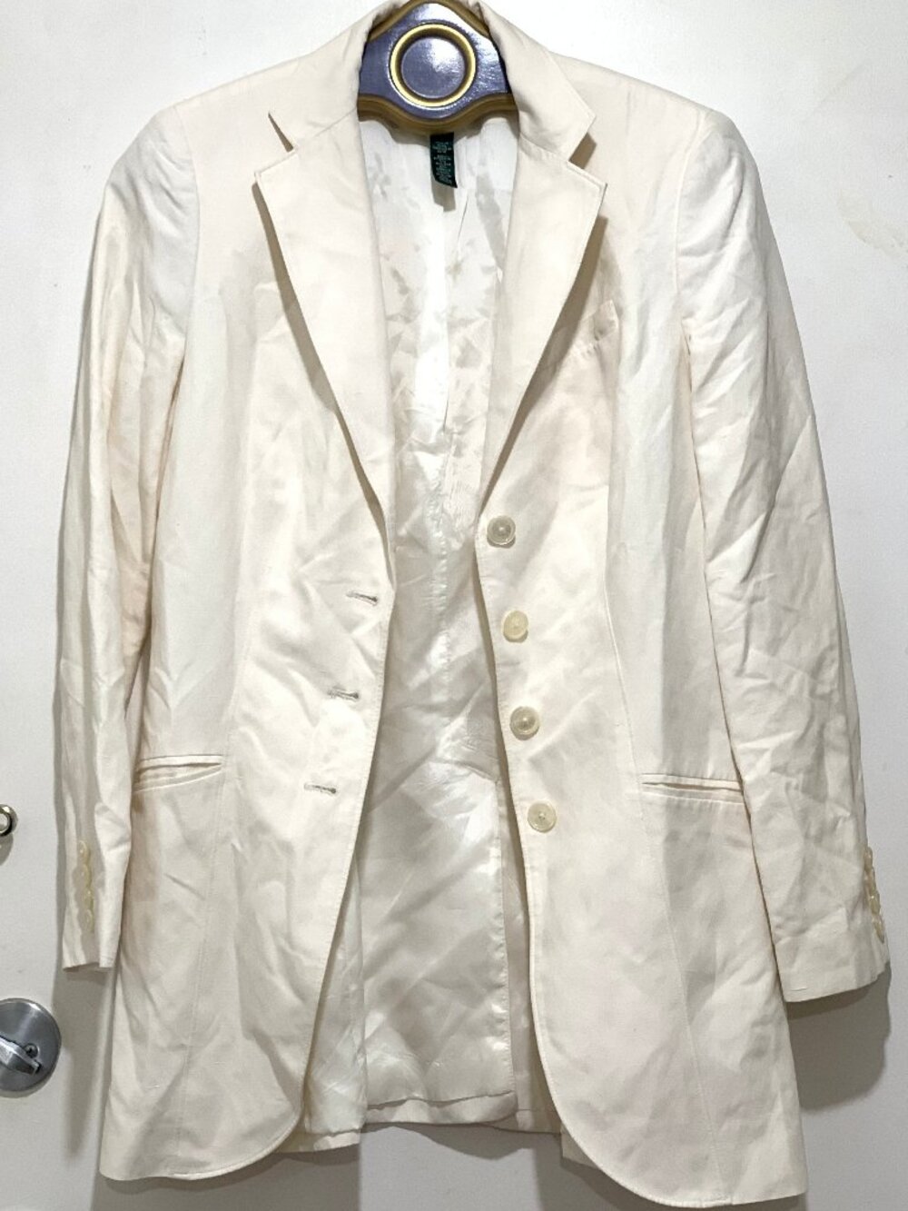 LAUREN RALPH LAUREN SILK BLEND FORMAL/CASUAL BLAZER/JACKET SIZE 4
